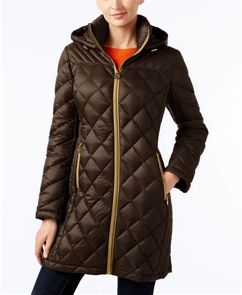 michael kors hooded packable down puffer coat|32 degrees quilted down packable puffer coat.